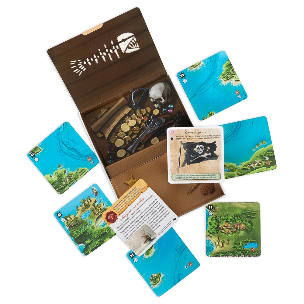 Brettspiel - Kartaventura Odyssee. Der Schatz von Libertalia