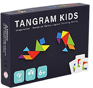 Настольная игра - Tangram Kids: английский алфавит + цифры