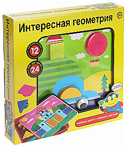 Настольная игра - Интересная геометрия, 24 детали