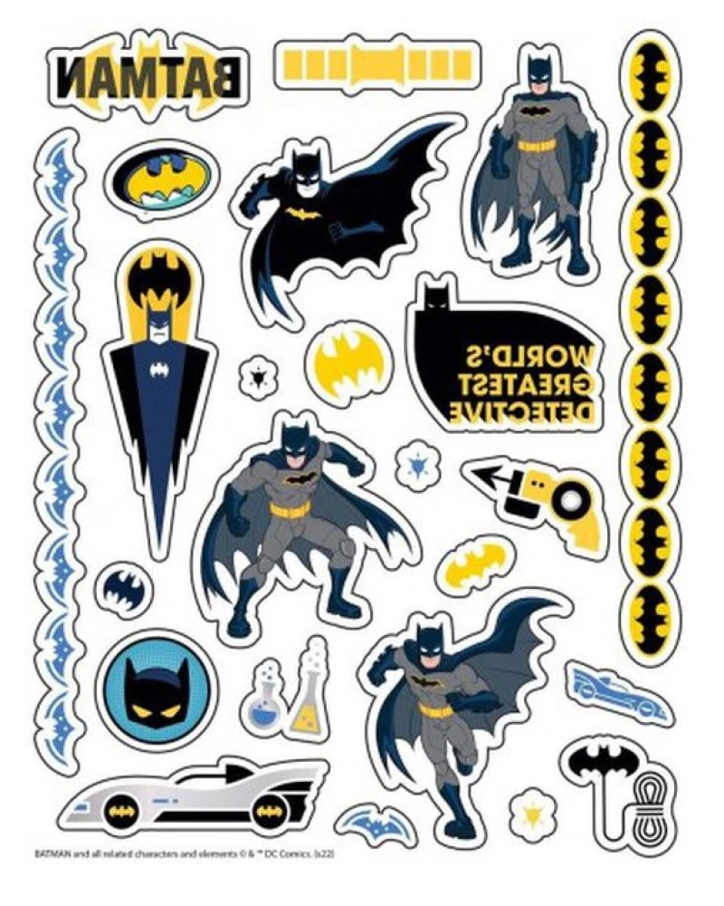 Aufkleber - Batman-Tattoos. Der größte Detektiv