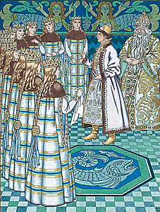 Alle russischen Märchen in den Illustrationen von Ivan Bilibin