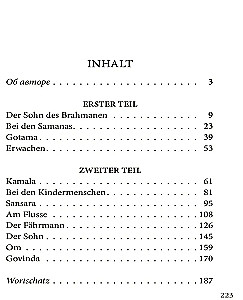 Siddhartha. Buch zum Lesen auf Deutsch