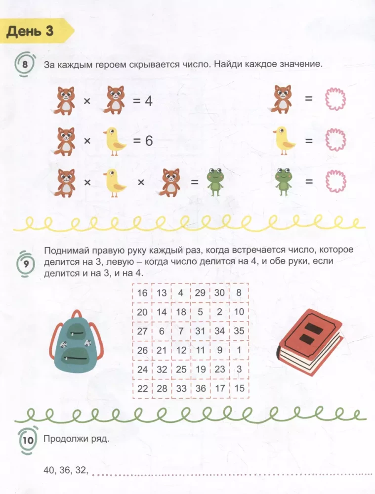 Schnelligkeitsrechnung. Multiplikation und Division