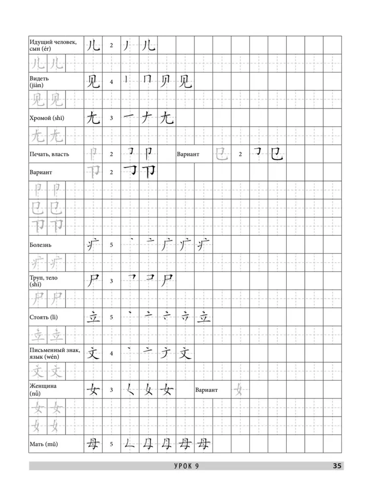 In die erste Klasse mit Chinesisch: Selbstlernbuch. Chinesisch für Anfänger + Chinesisch. Lernschrift