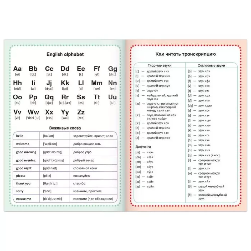 Englisches Notizbuch. Wörterbuch zum Aufschreiben englischer Wörter