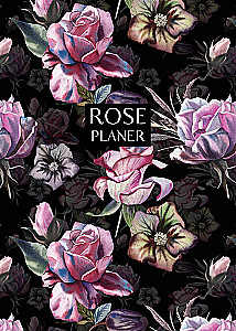 Undatierter Notizplaner. Rose Planer