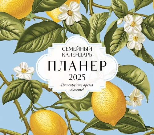 Семейный календарь-планер 2025. Планируйте время вместе! (245х280)