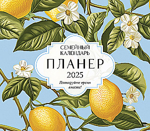 Семейный календарь-планер 2025. Планируйте время вместе! (245х280)