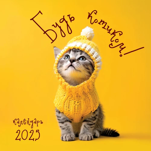 Sei ein Kätzchen! Kalender für Katzenliebhaber. Wandkalender für das Jahr 2025 (300x300)