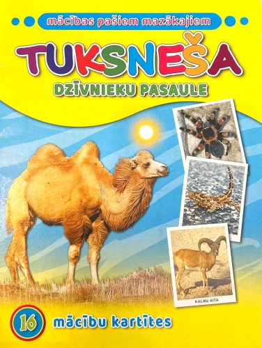 Die Tierwelt der Tuksneša (16 Lernkarten)