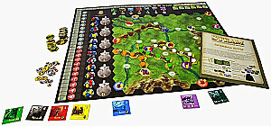 Brettspiel - Steam. Eisenbahnmagnat