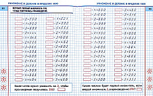 Mathematik. 3. Klasse. Universelles Trainingsgerät