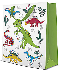 Geschenktüte - Dinosaurier (20x25x10)