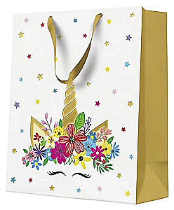 Geschenktüte - Unicorn-Party (20x25x10)