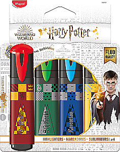 Marker Set Maped. Harry Potter, 4 Stück