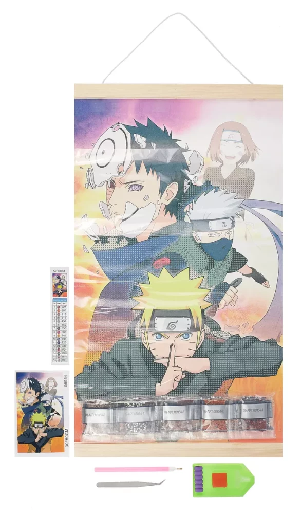 Diamantbild zum Aufhängen - Naruto. Naruto