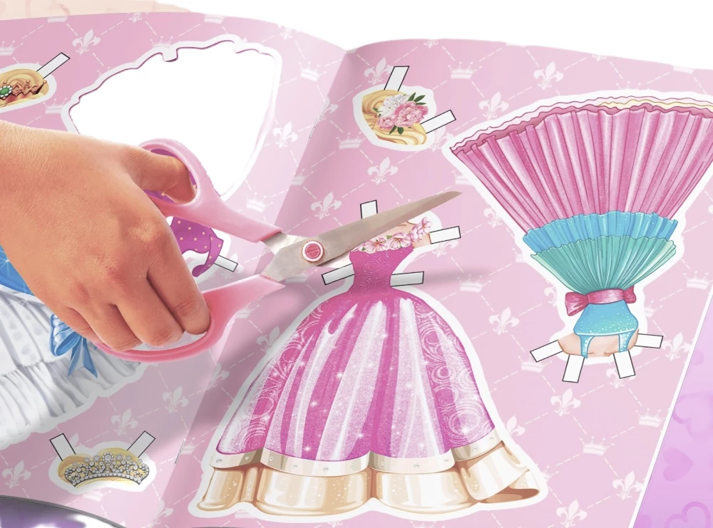 Papierpuppen - Prinzessin Lili