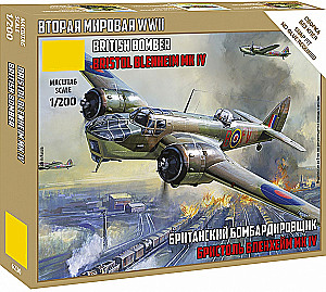 Modell - Britischer Bomber Bristol Blenheim IV