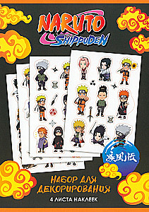 Sticker-Set Naruto. Design 3