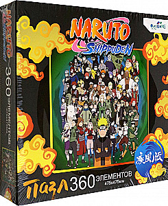 Naruto. Puzzle mit 360 Teilen. Shinobi Krieg