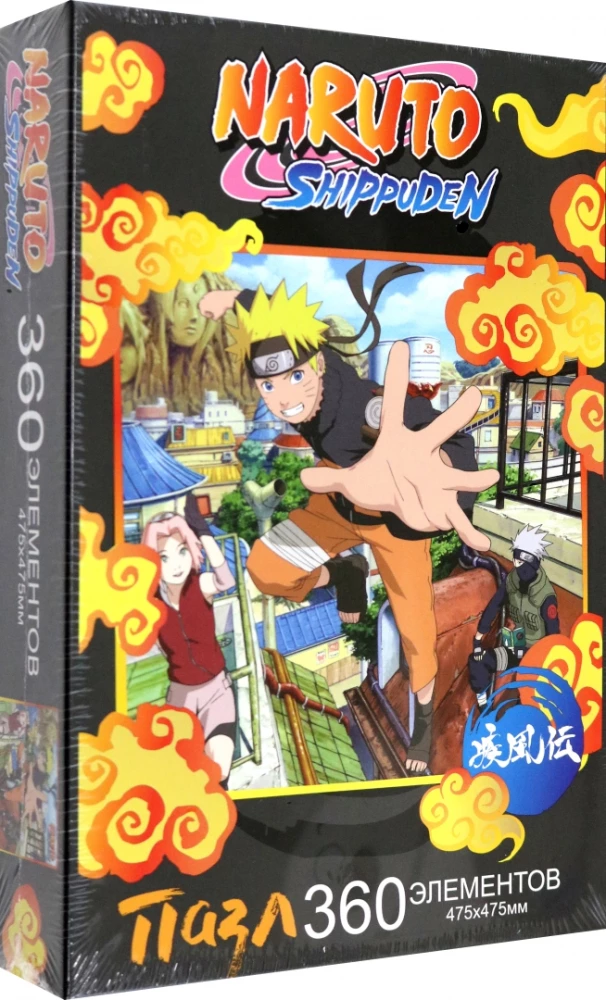 Naruto. Puzzle mit 360 Teilen. Stürmische Chroniken