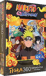 Naruto. Puzzle mit 360 Teilen. Naruto und die fünf Kage