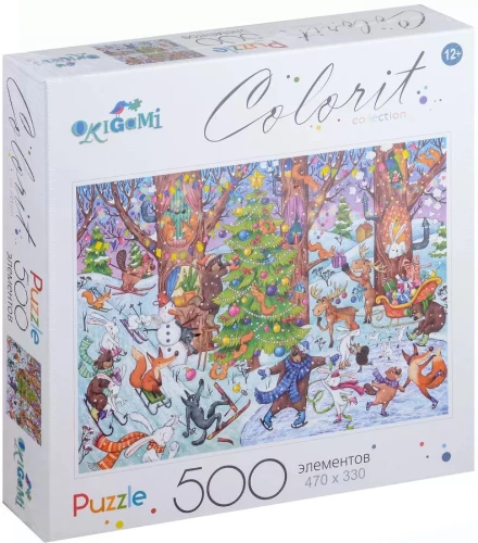 Puzzle 500 Teile - Colorit-Kollektion. Das Fest kommt zu uns