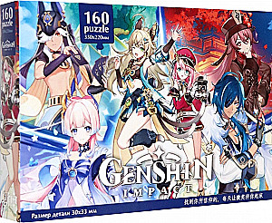 Puzzle-160. Genshin. Team aus Teyvat