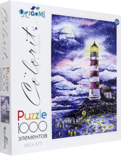 Puzzle-1000. Colorit Collection. Leuchtturm