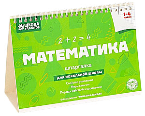 Настольные шпаргалки. Математика 1-4 класс