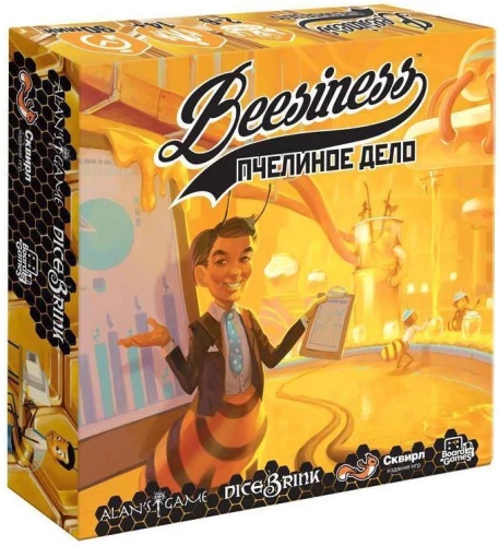 Brettspiel - Biiiznes. Das Bienenwesen