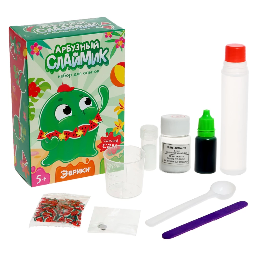 Experimentierset - Wassermelonen-Slime