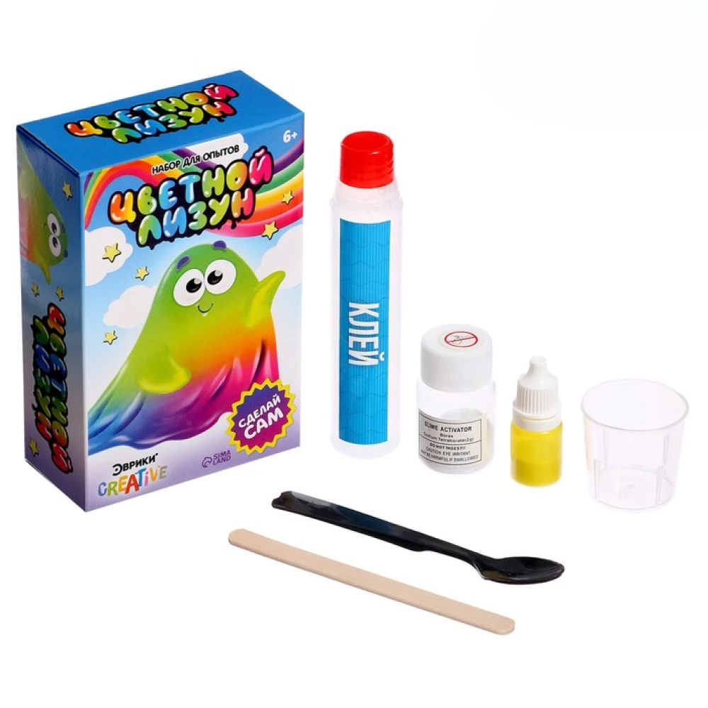 Experimente für Kinder - Farbiges Slime