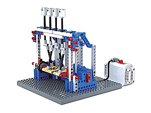 Konstrukteur mit Mechanismen Z-BOTS. Hauptmechanismen der Fahrzeuge (686 Teile)