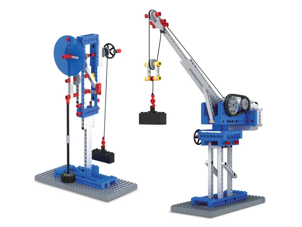 Konstrukteur mit Mechanismen Z-BOTS. Hauptmechanismen der Fahrzeuge (686 Teile)