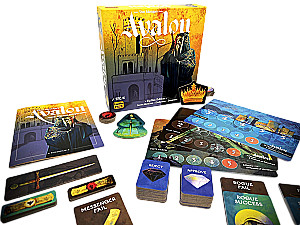 Brettspiel - Avalon. Erweiterte Ausgabe