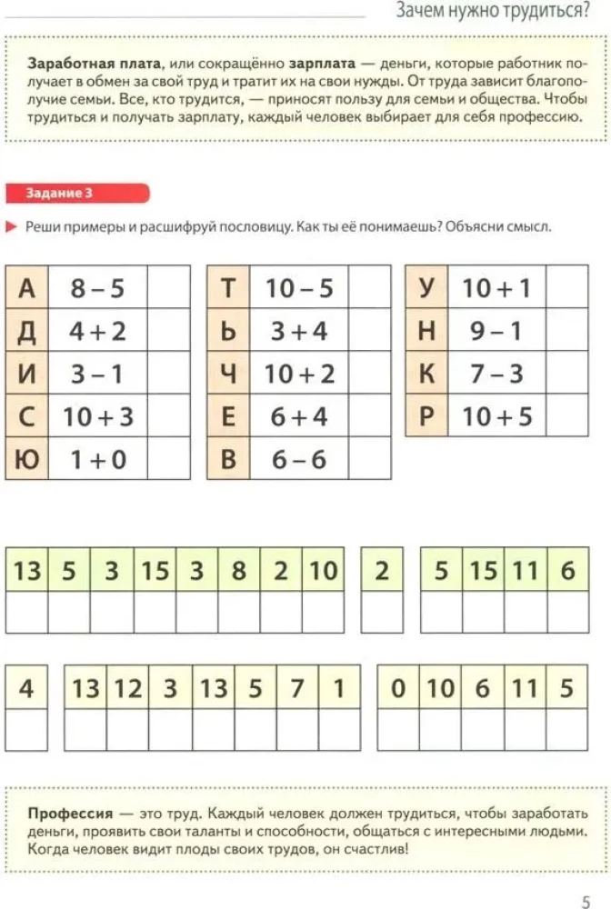 Schule der Finanzen. Heft des jungen Finanzierers 6-7 Jahre