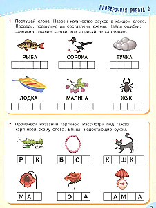 Проверочные работы для дошкольников. Чтение и речь