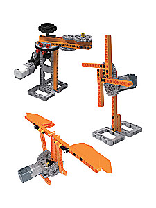 Konstruktionsspielzeug mit Mechanismen Z-BOTS. Baumaschinen (478 Teile)