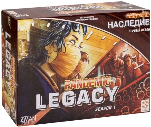 Brettspiel - Pandemie. Vermächtnis (PANDEMIC LEGACY RU RED)