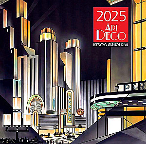 Art Deco. Die Kunst des stilvollen Lebens. Wandkalender für das Jahr 2025