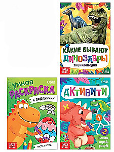 Set (3 in 1) - Dinosaurier Rexi, Bücher, Puzzle