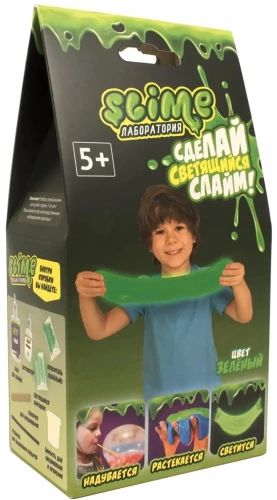 Kleines Set für Jungen Slime, grün, 100 g