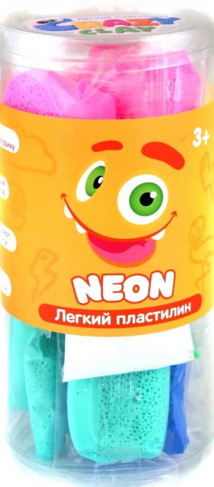 Легкий пластилин - Neon mini