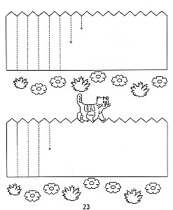 Entwicklung der grafischen Fähigkeiten des Kleinkindes. Teil 1