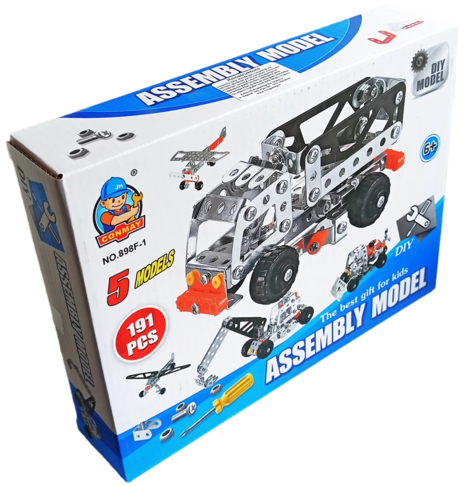 Металлический конструктор - Assembly Model (5 в 1)