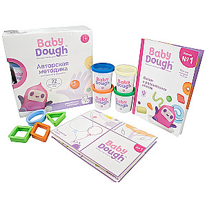 Entwicklungsspielzeug - Baby Dough: Knetmasse, pink