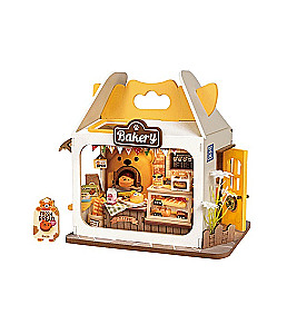 3D Zusammenbau Miniatur - Teddy's Bäckerei