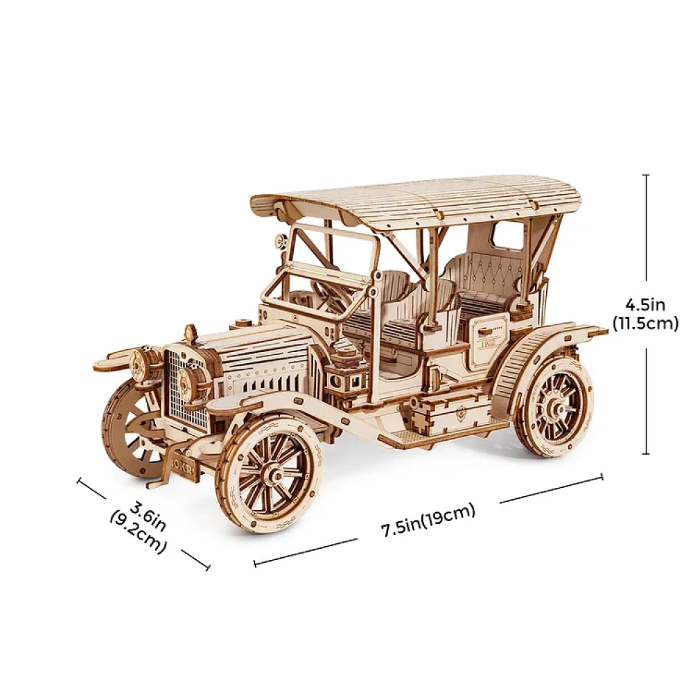 Holz 3D Puzzle - Vintage Auto