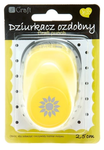 Stanzform, 2,5 cm - Sonnenblume